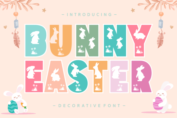 Bunny Easter: A Whimsical Journey into Creative Typography