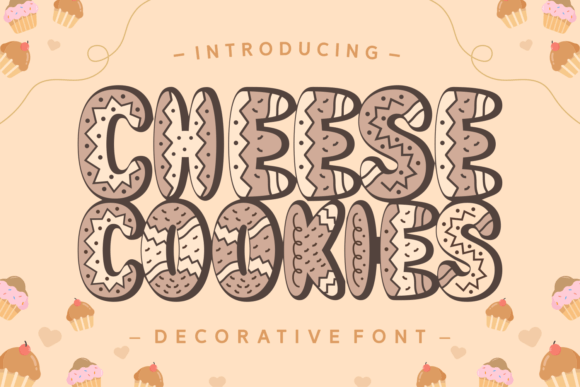 Cheese Cookies: A Sweet Design for Creative Projects