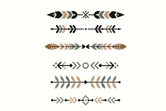 Decorative Ethnic Borders for Creative and Practical Use