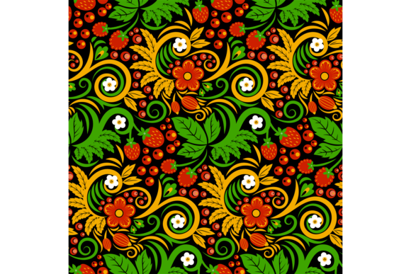 Decorative Floral Pattern: Seamless Bota and Botanical Ornament in Design Workflows