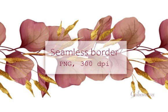 Floral Decorative Seamless Borders