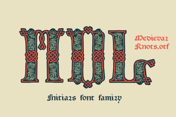 Medieval Knots: A Blackletter Font Inspired by Celtic Art