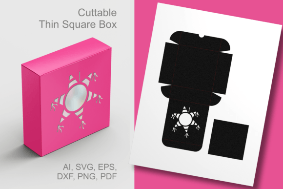 Pinata Decorative Holes Thin Square Box: A Creative Way to Wrap Small Gifts